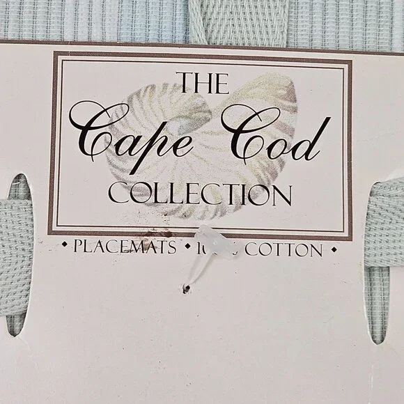 Cape Cod Collection Cotton Placemats Set Of 4 - Picture 2 of 7